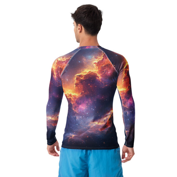 Men's Cosmic Rash Guard - Image 2