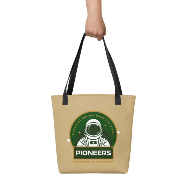 Gold Tote Bag - Pioneers Logo