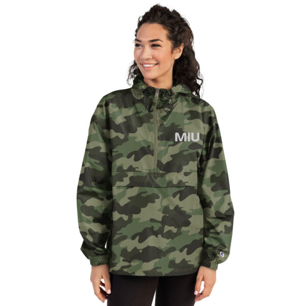 Embroidered Champion Packable Jacket - Image 10