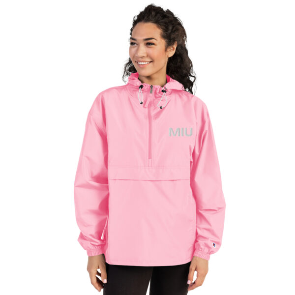 Embroidered Champion Packable Jacket - Image 16