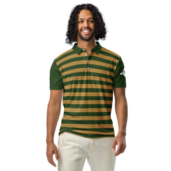 MIU Stripes Men’s slim fit polo