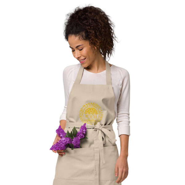 Organic cotton apron - Original MIU Logo - Image 11