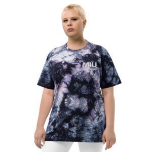 Oversized MIU Pickleball tie-dye t-shirt
