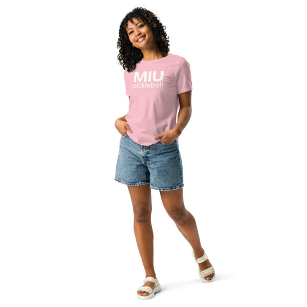 Women's MIU Pickleball Relaxed T-Shirt - I dink therefore I am - Image 40