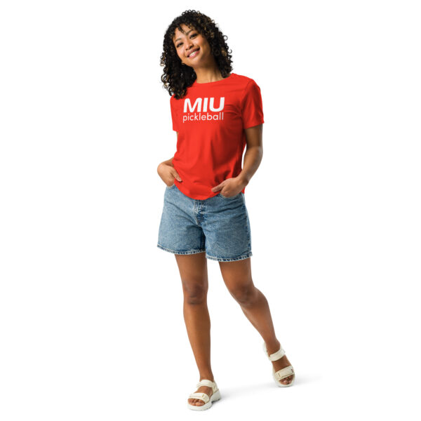 Women's MIU Pickleball Relaxed T-Shirt - I dink therefore I am - Image 10