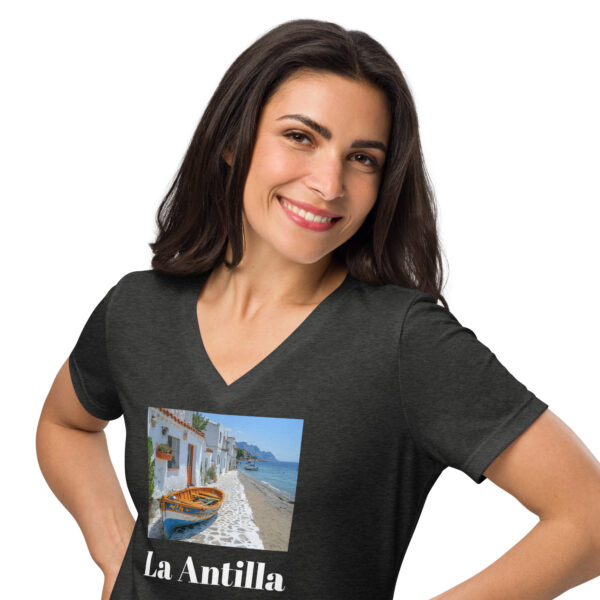 La Antilla 72-73 Women’s relaxed v-neck t-shirt - Image 8