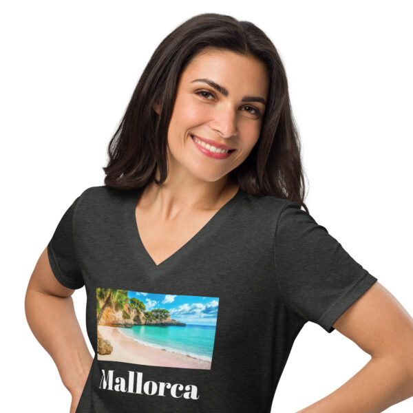 Mallorca 71-72 Women’s relaxed v-neck t-shirt - Image 8