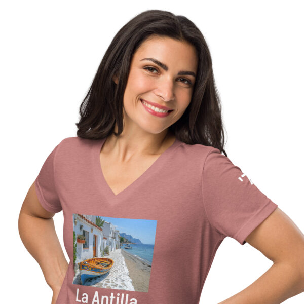 La Antilla '72 Women’s relaxed v-neck t-shirt - Image 14