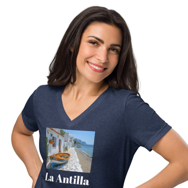 La Antilla 72-73 Women’s relaxed v-neck t-shirt - Image 5