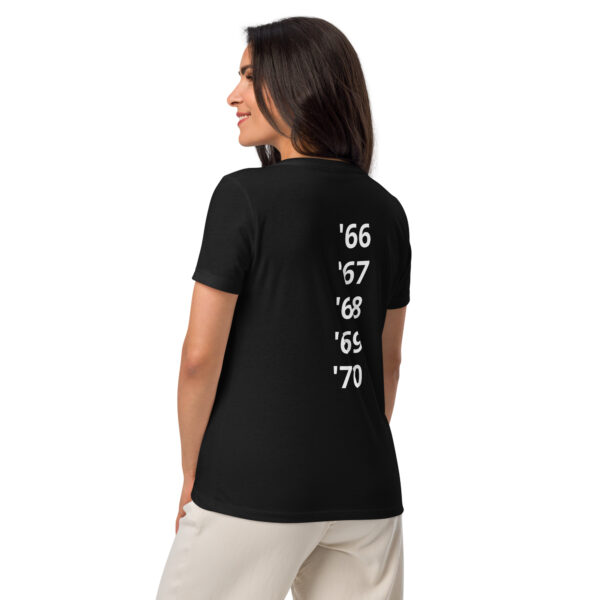 Rishikesh 66-70 Women’s relaxed v-neck t-shirt - Image 3