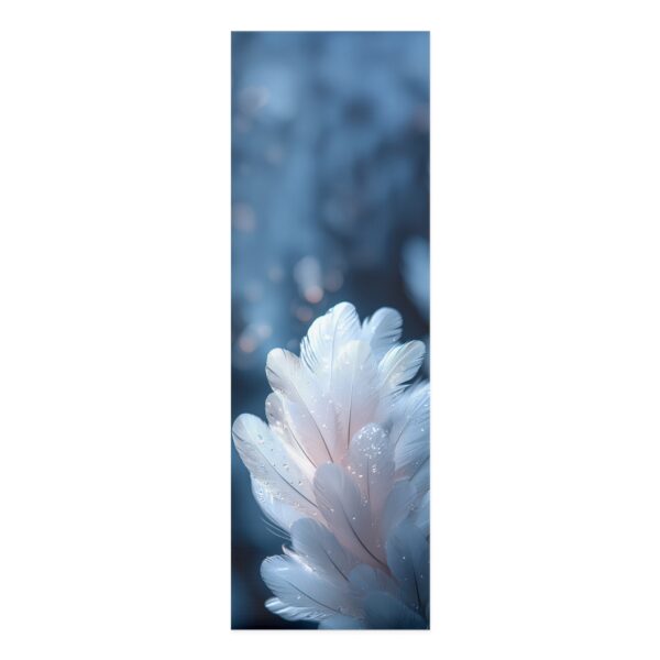 Soft Foam Yoga Mat - Blue Feathers