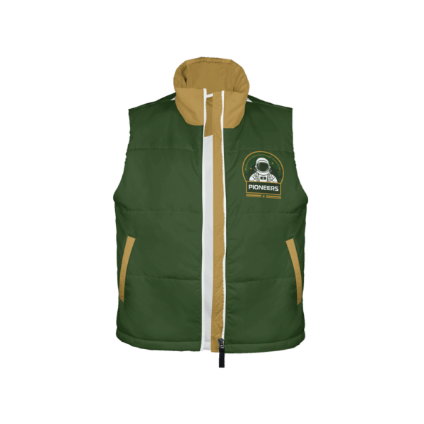 Men's Pioneer Full-Zip Sleeveless Puffer Vest-Lightweight Ecodear