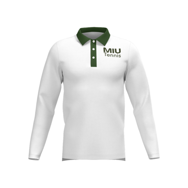 Jamil Classic Fit Long-Sleeve Polo Shirt-Cotton Feel 200g