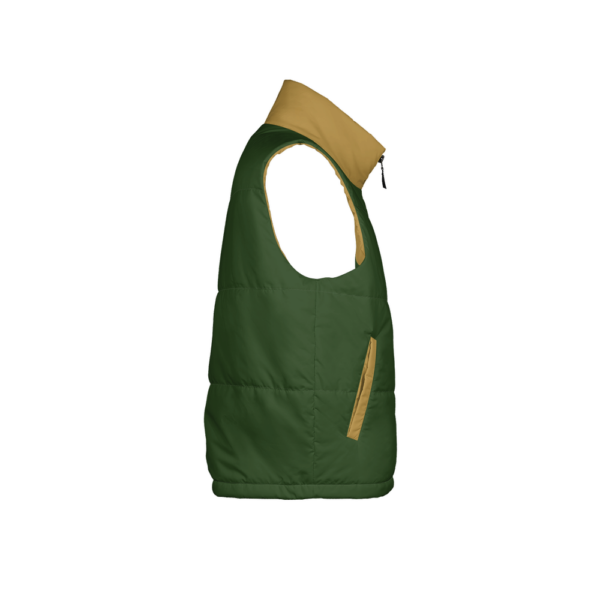 Men's Pioneer Full-Zip Sleeveless Puffer Vest-Lightweight Ecodear - Image 2