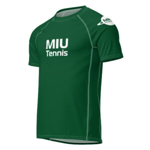 MIU Men's Tennis Bubble Diagram print men’s rash guard
